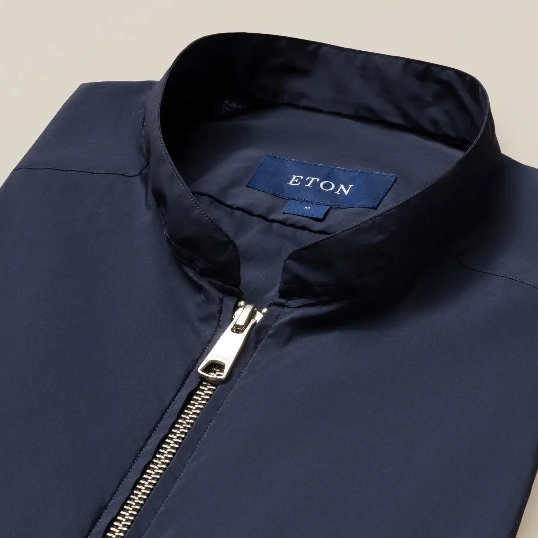 ETON NAVY BLUE WIND VEST