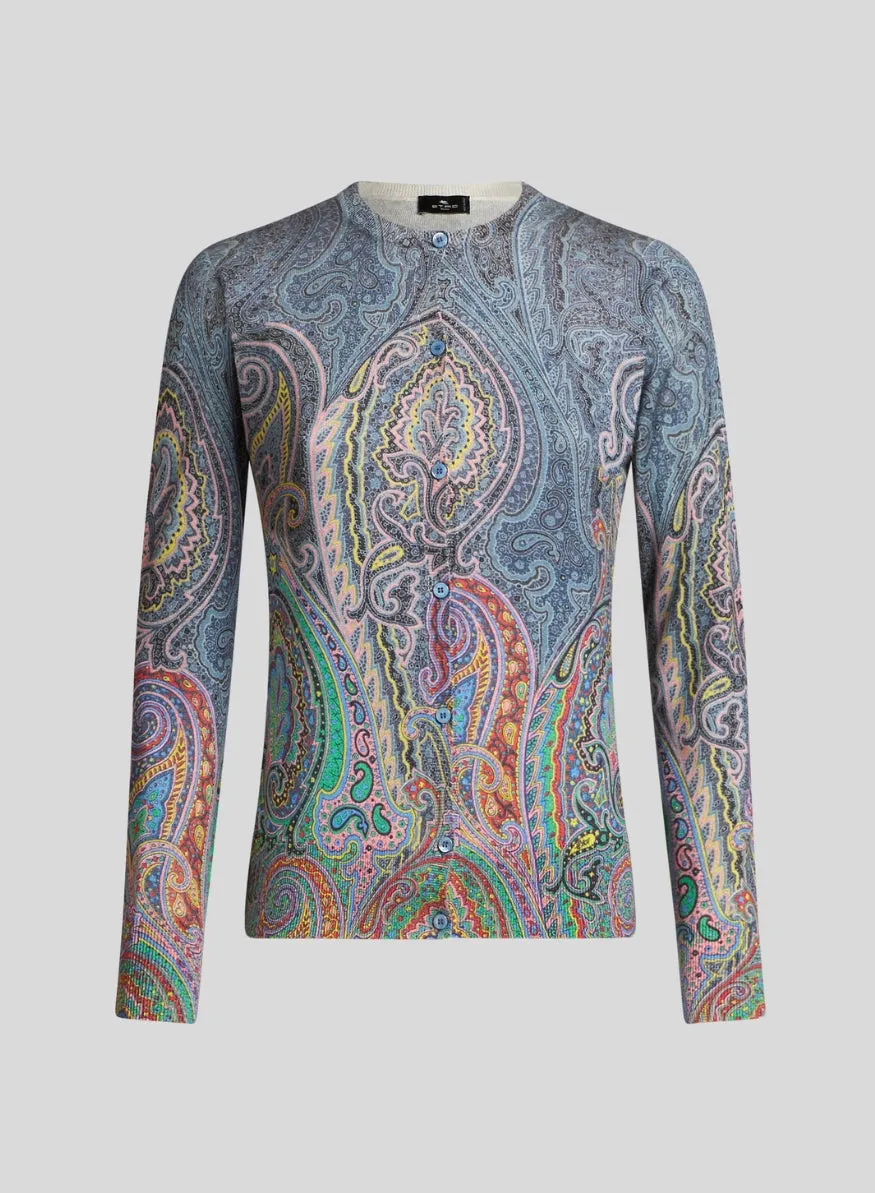 ETRO | Knit Paisley Cardigan