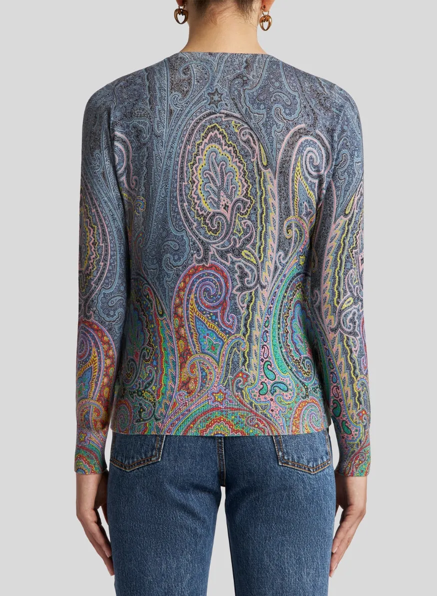 ETRO | Knit Paisley Cardigan