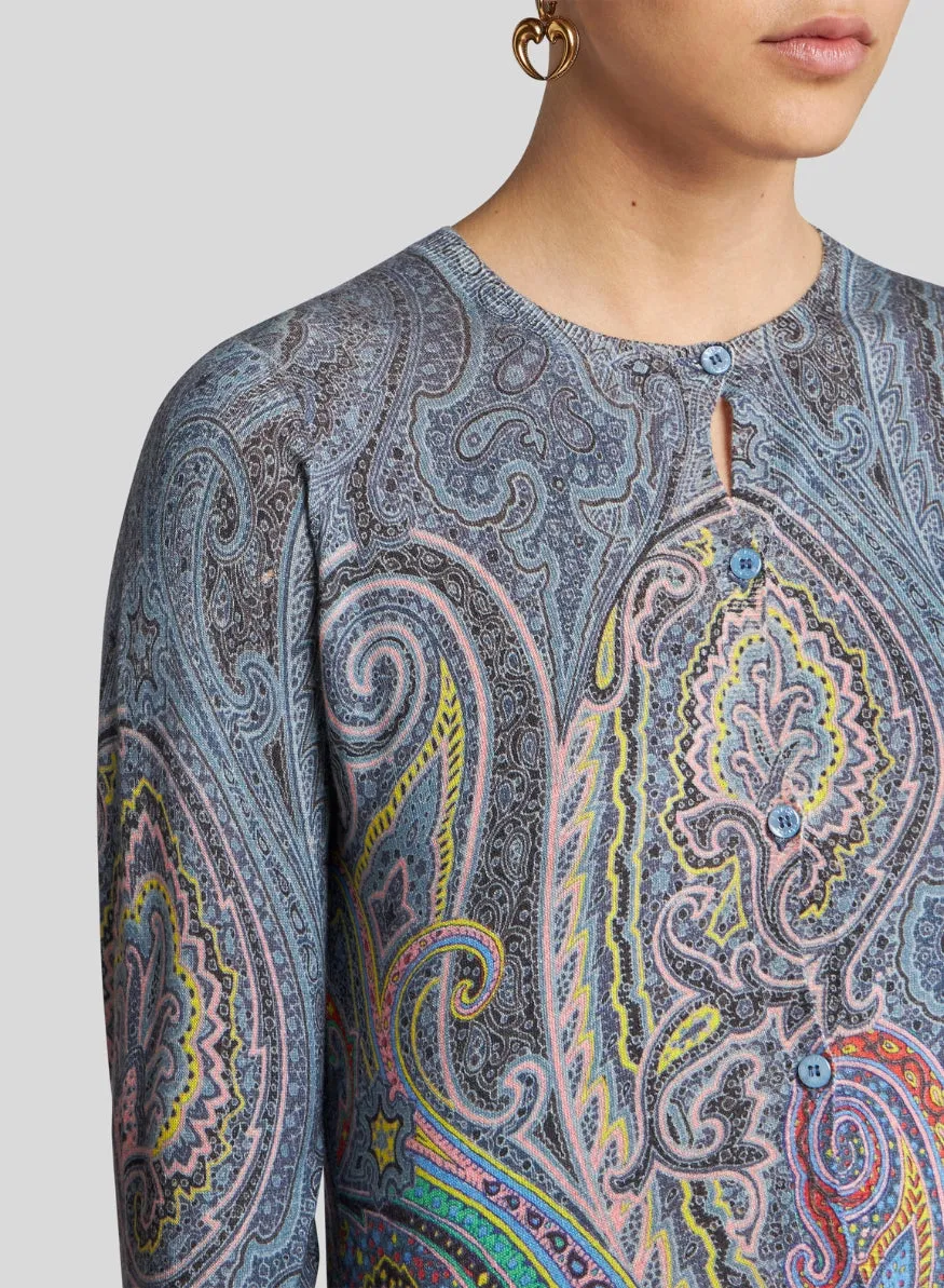 ETRO | Knit Paisley Cardigan