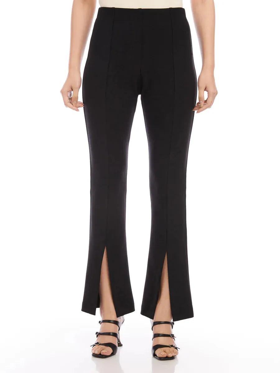 Fifteen Twenty Harlow Bootcut Pants in Black