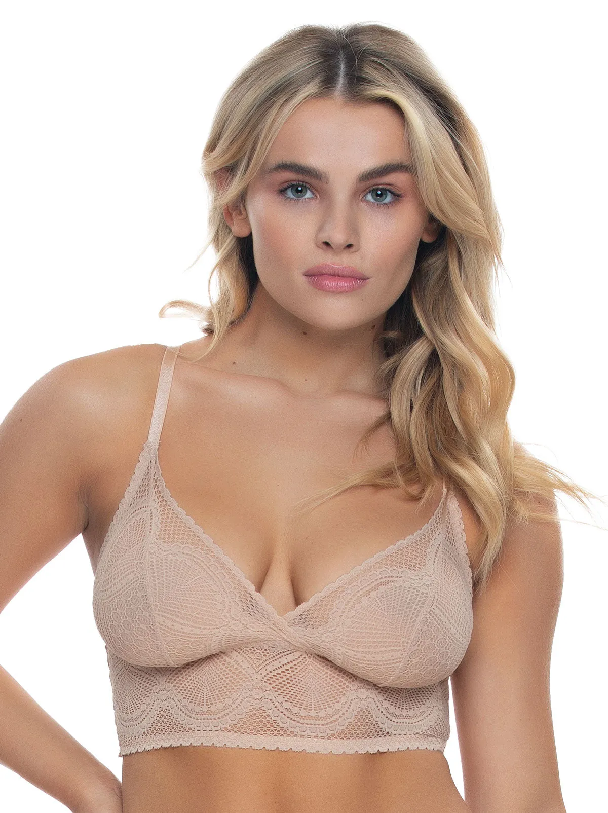 Finesse Super Stretchy Lace Cami Bralette