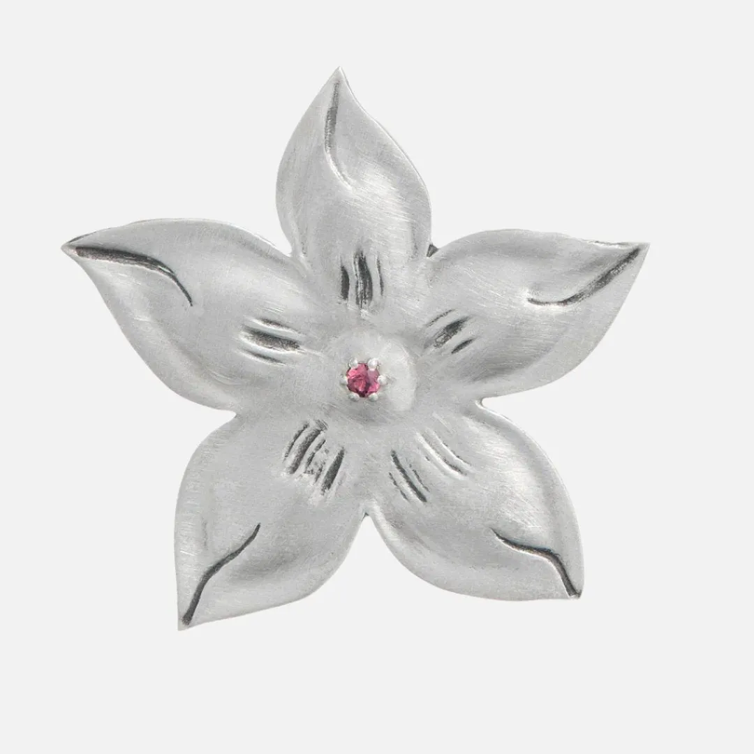Fleur Ring, Silver