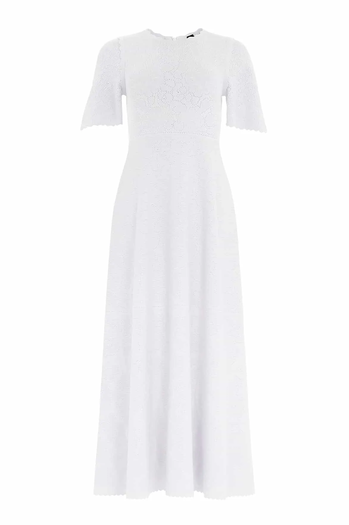 Floral Pointelle Knit Gown