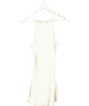 Ghost Studio Cream Juliette Satin Top UK 12
