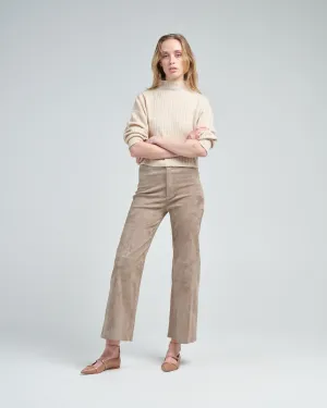 giacinta stretch suede pant