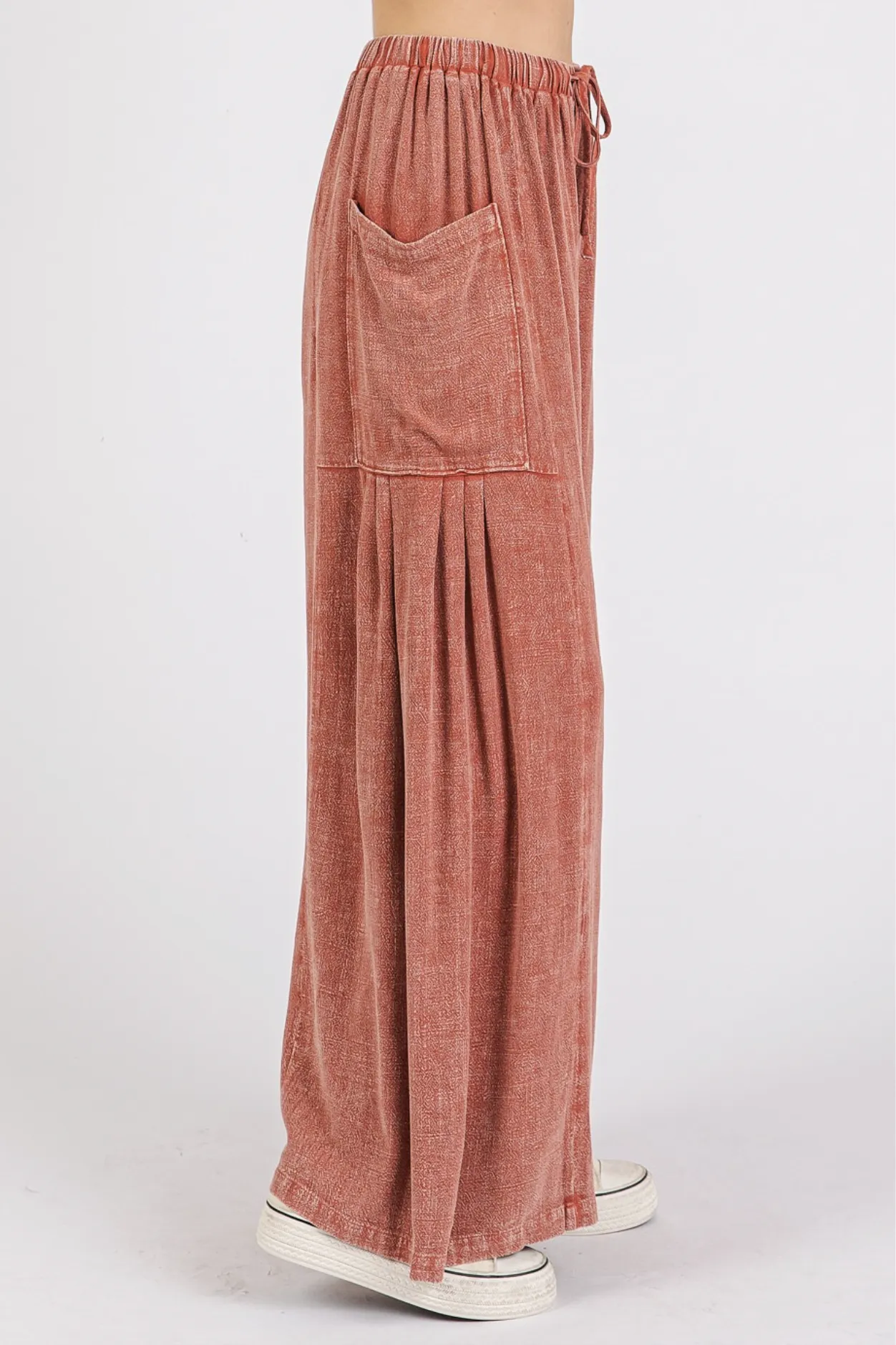 Harmony Mineral Wash Pants - Two colors