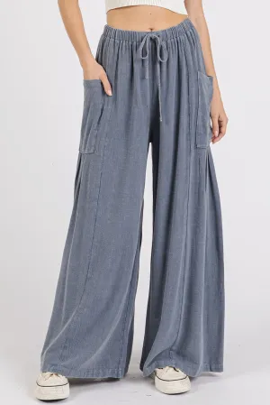 Harmony Mineral Wash Pants - Two colors