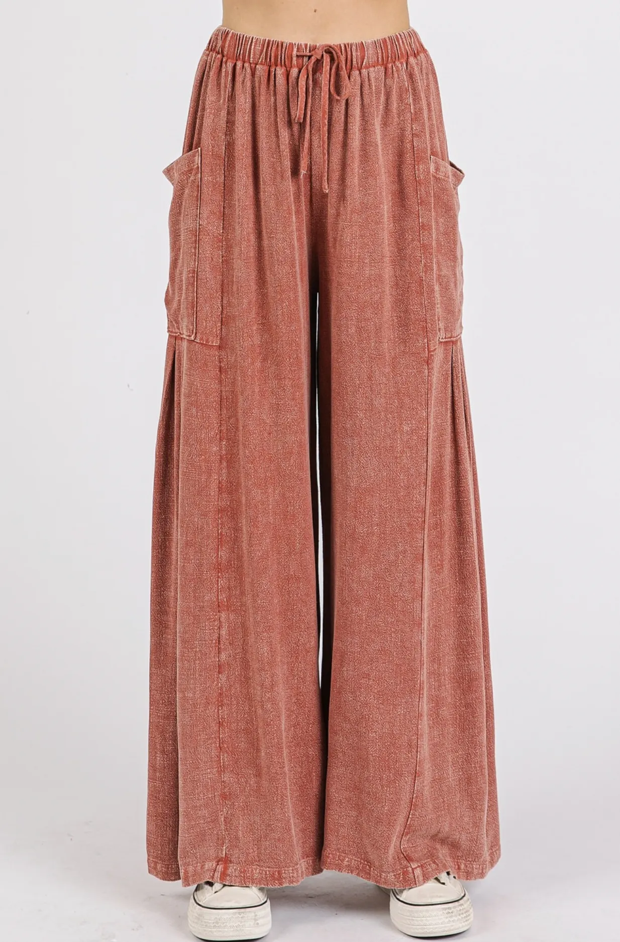 Harmony Mineral Wash Pants - Two colors