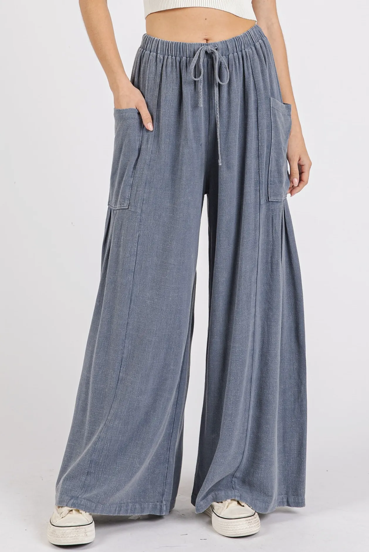 Harmony Mineral Wash Pants - Two colors