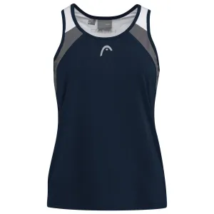 HEAD Womens Club 22 Badminton Tank Top - Dark Blue