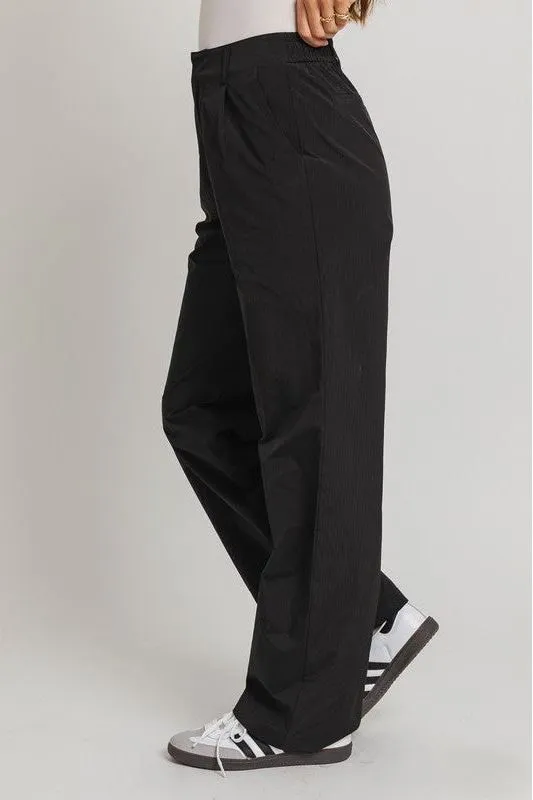 High Waist Wide Leg Trouser