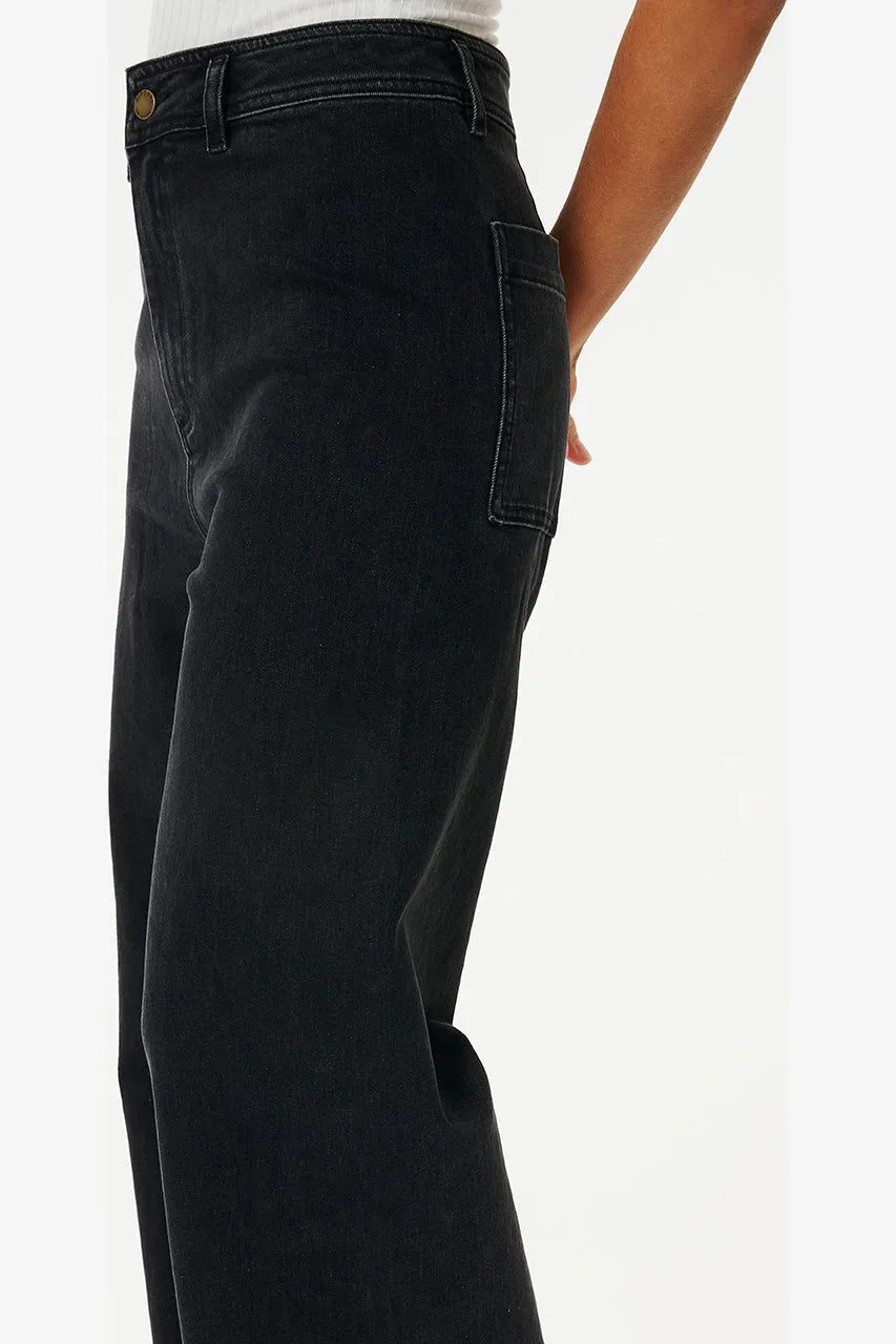 HOLIDAY DENIM - WASHED BLACK