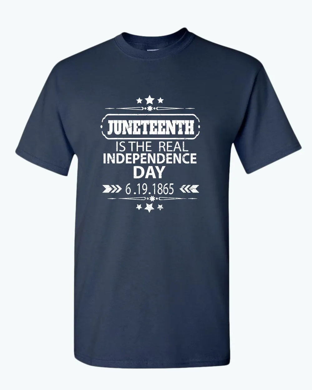 Juneteenth is the real independence day t-shirt