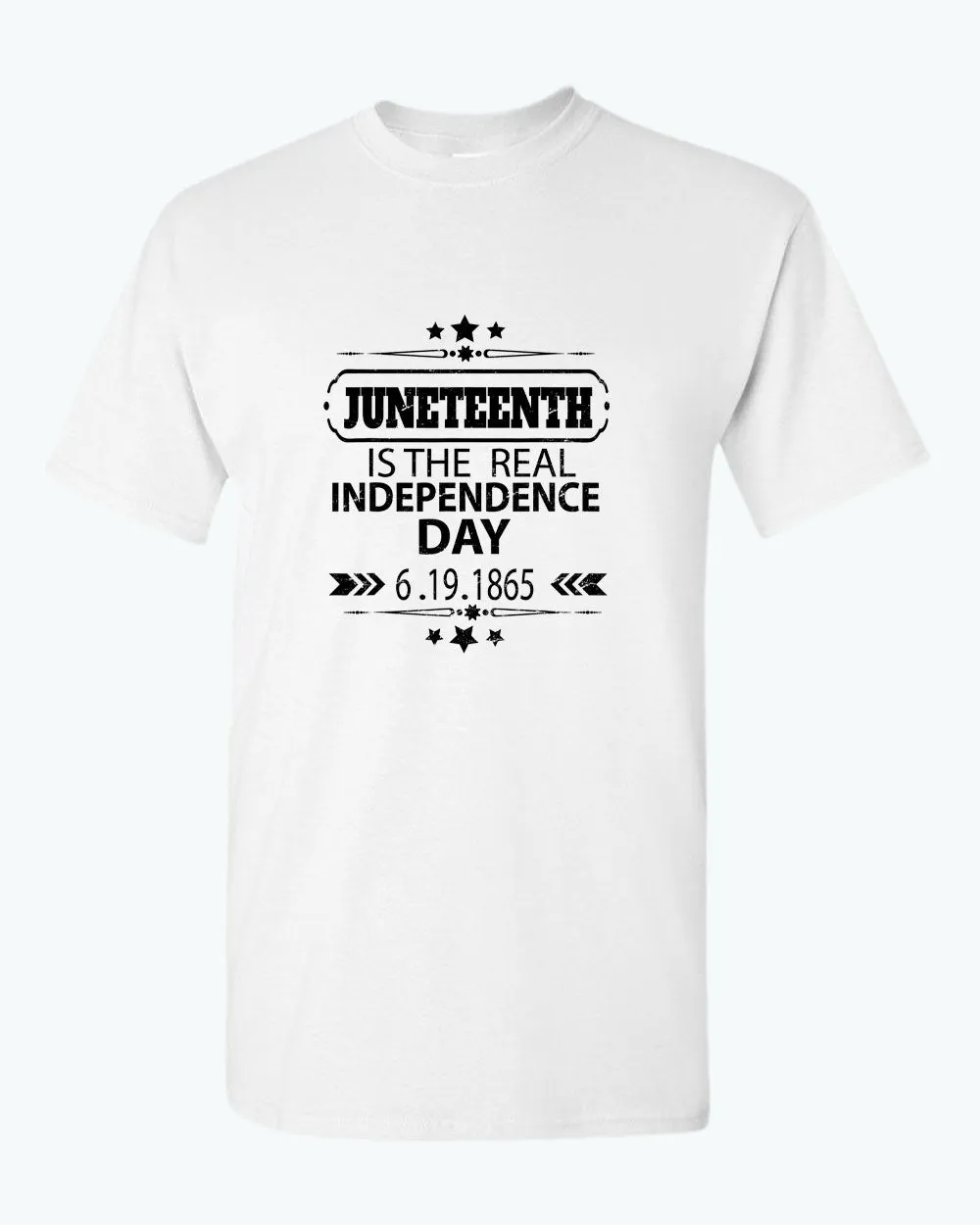 Juneteenth is the real independence day t-shirt