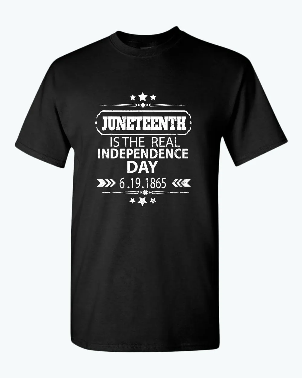 Juneteenth is the real independence day t-shirt