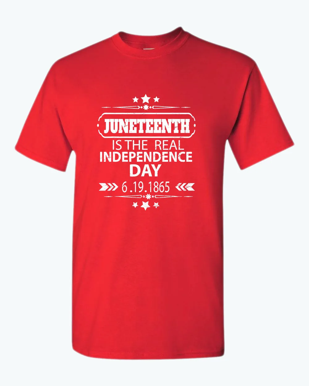 Juneteenth is the real independence day t-shirt