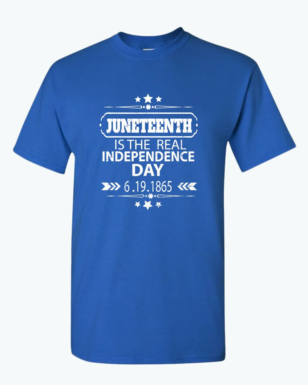 Juneteenth is the real independence day t-shirt