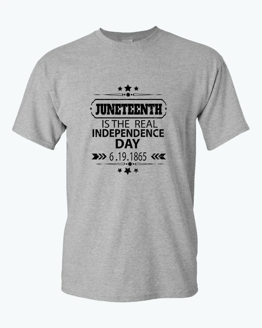 Juneteenth is the real independence day t-shirt