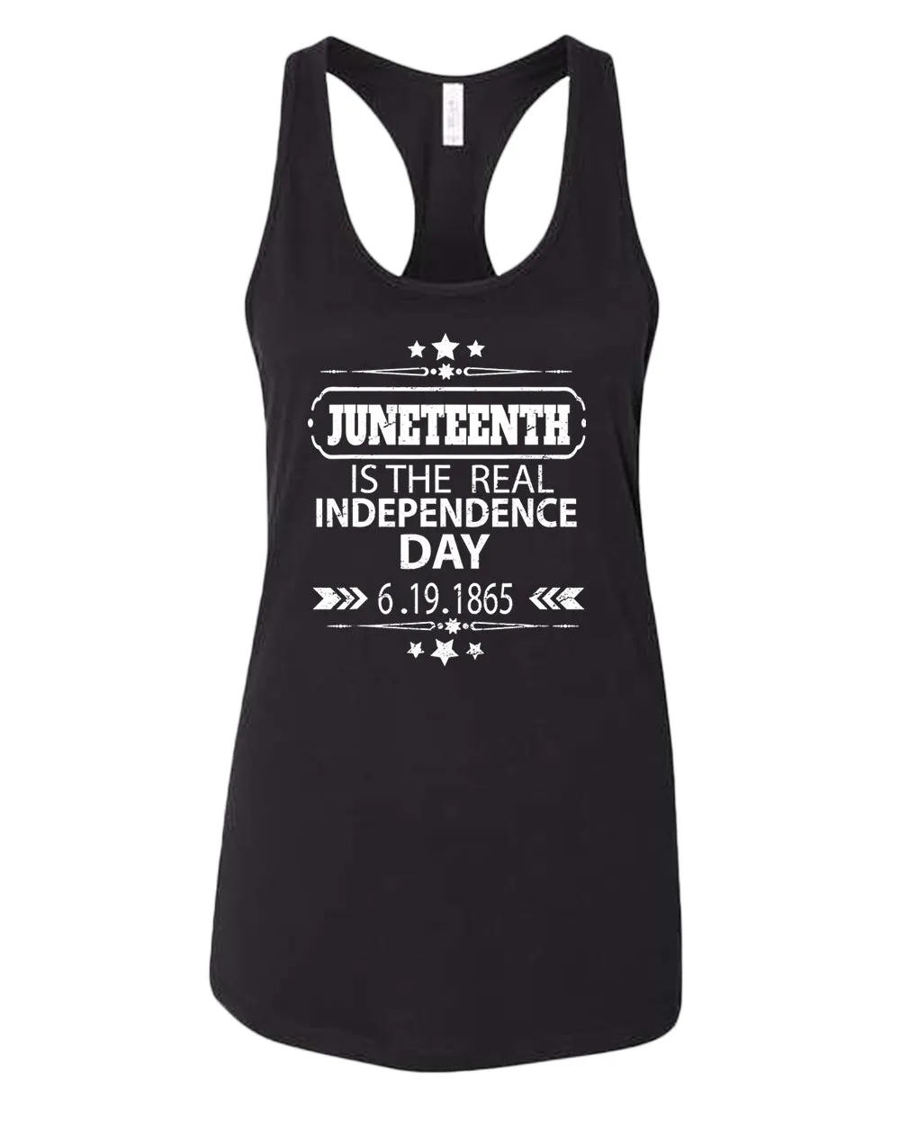Juneteenth is the real independence day tank top
