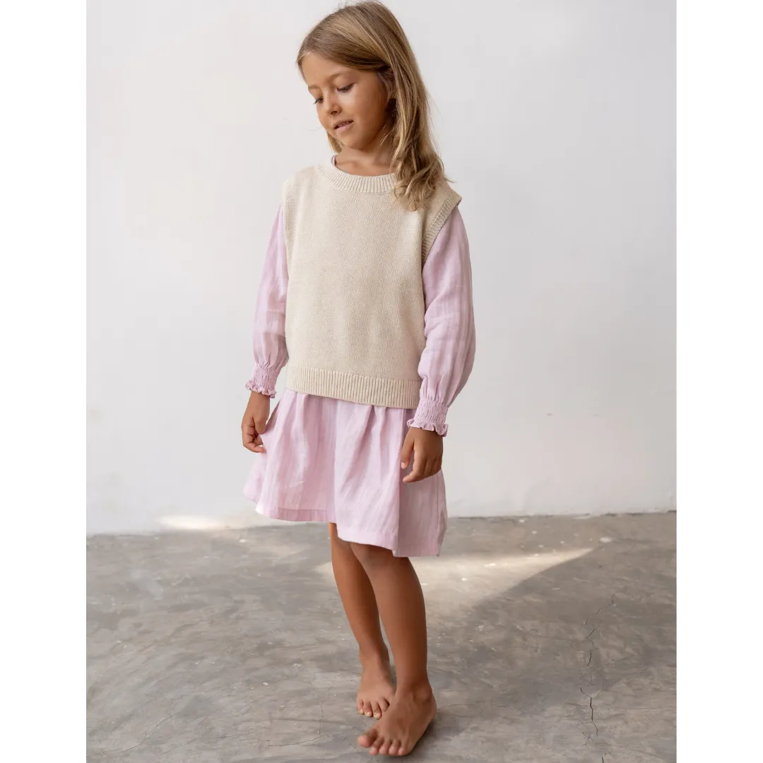 Knit Vest - Natural