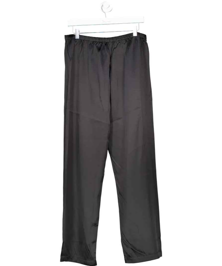 La Perla Silk Black Trouser UK 14