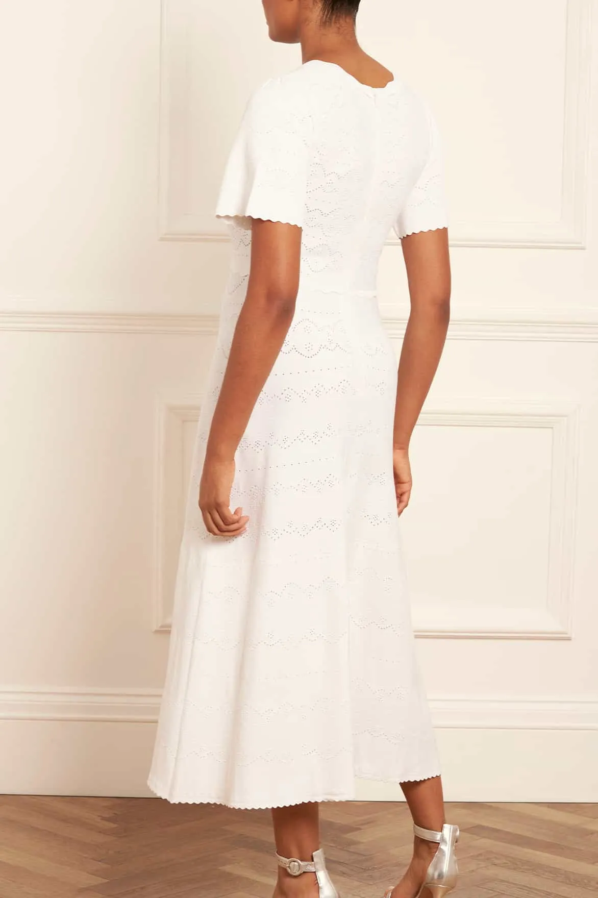 Lace Knit Gown