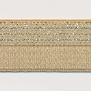 Lame Stretch Tape #162 Cream Khaki