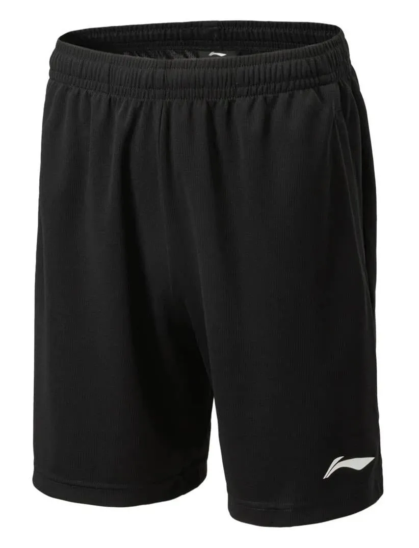 Li-Ning QA Mens Badminton Shorts - Black