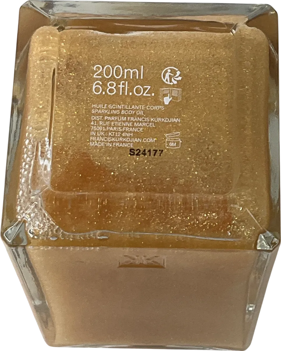 Maison Francis Kurkdjian Oud Satin Mood Sparkling Body Oil Oud 200ml