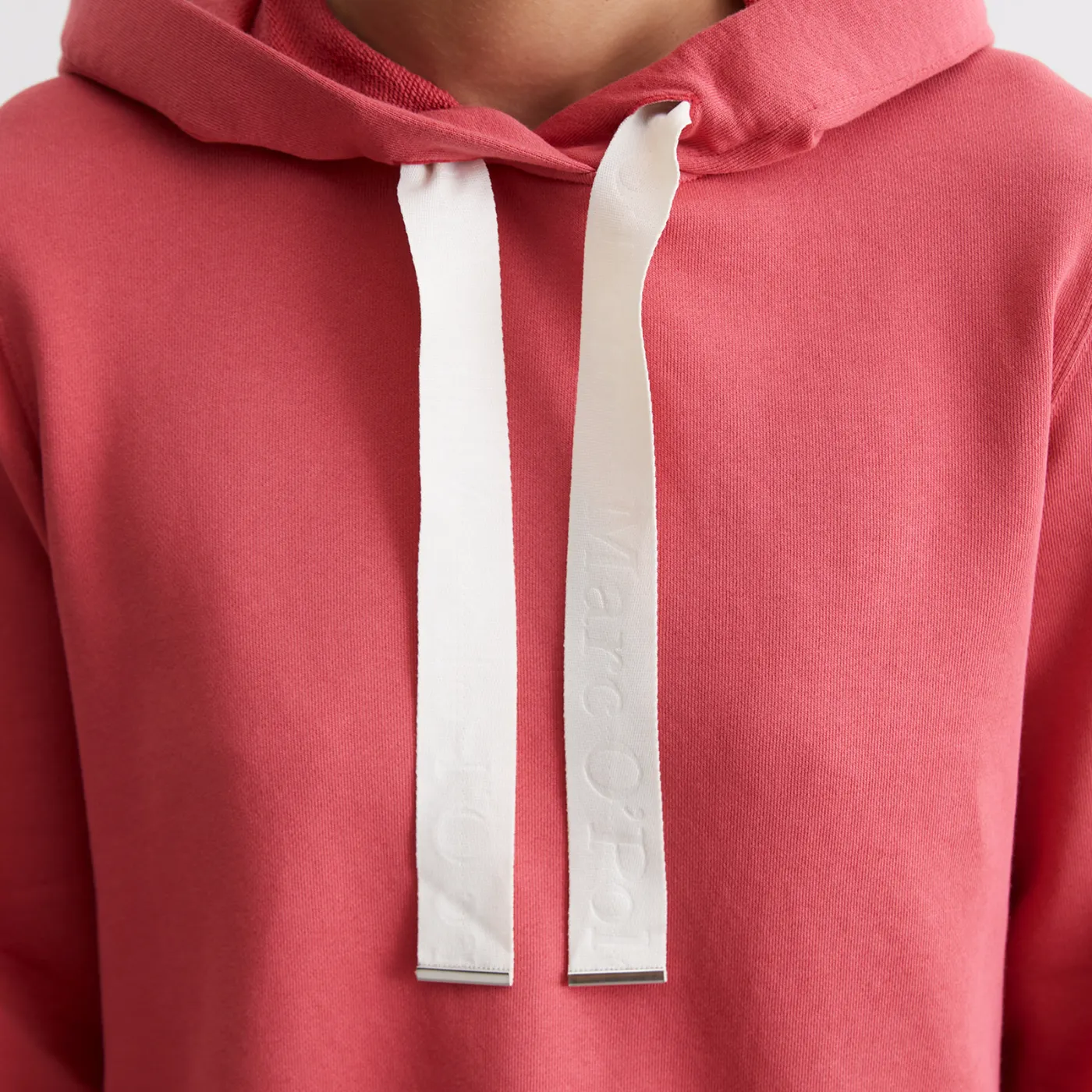 Marco O' Polo Organic Cotton Hooded Sweatshirt | Berry