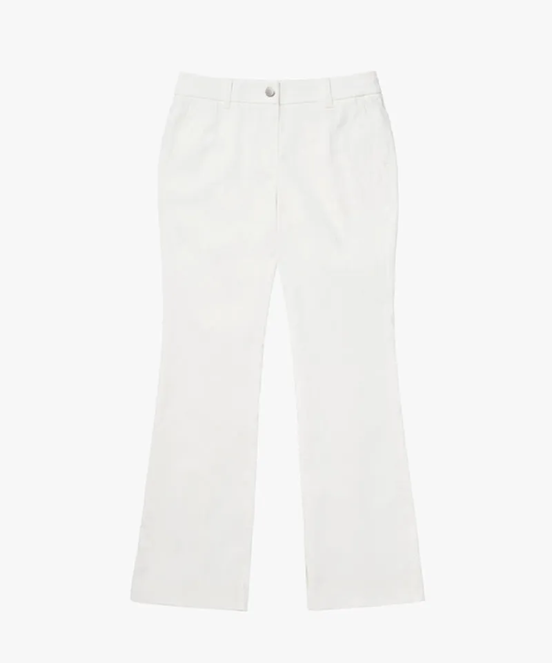 MCC Women's Crease Semi Wide Pants - 5 Colors