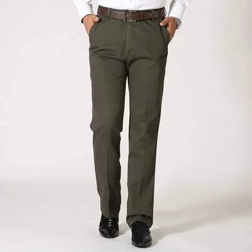 Mens Business Casual Cotton Pants
