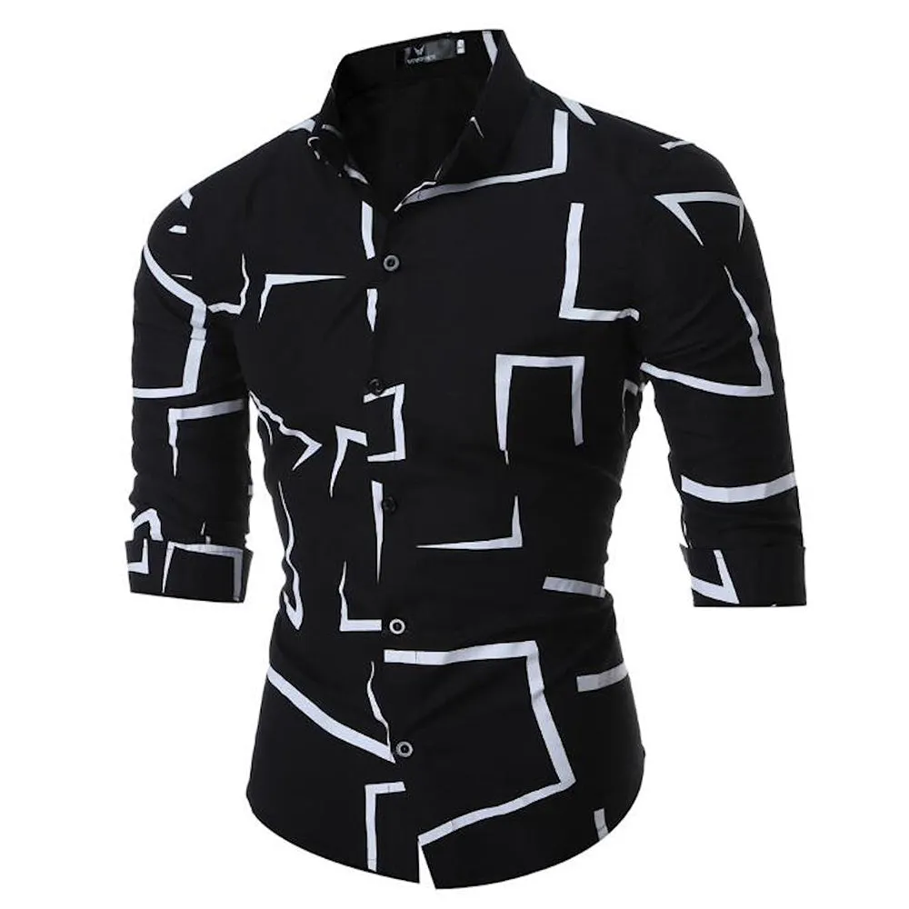 Men's Button down Tailor Fit Soft 100% Cotton Short Sleeve Dress Shirt Black casual And Formal