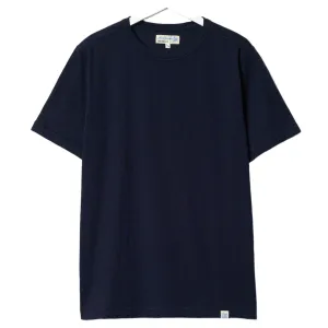 Merz b. Schwanen SCT04 Unisex Pima Cotton T-Shirt Dark Navy