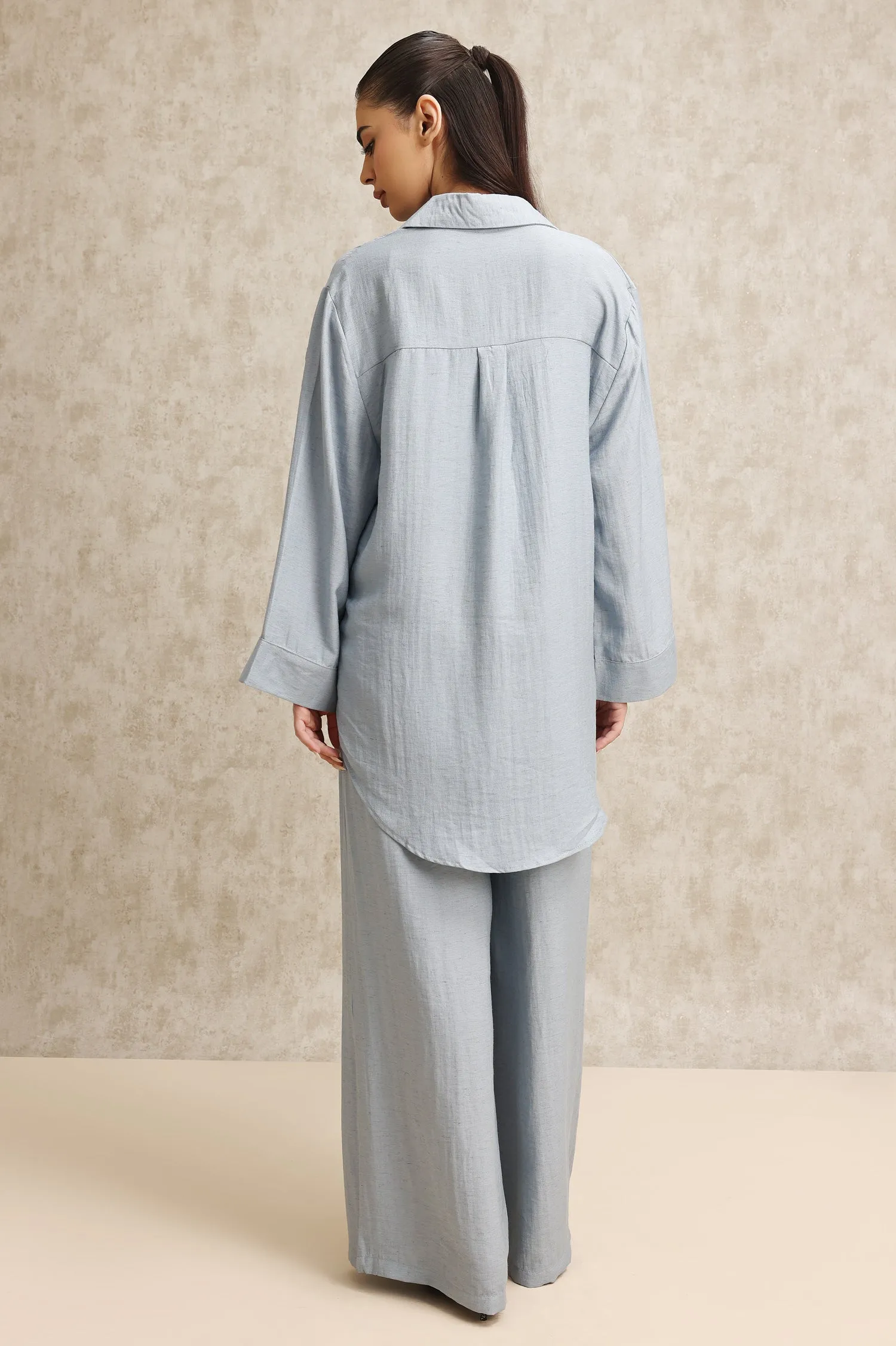 MINIMALIST LOUNGE ENSEMBLE-BLUE