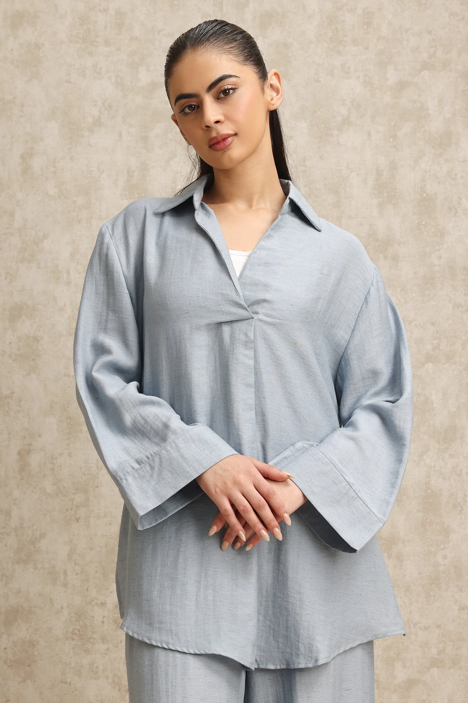 MINIMALIST LOUNGE ENSEMBLE-BLUE