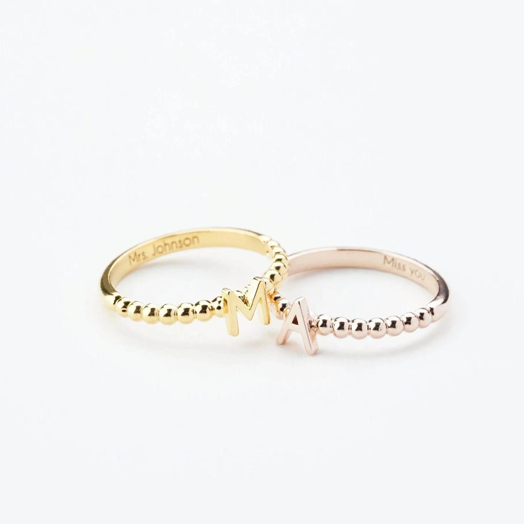 Minimalist Name Ring