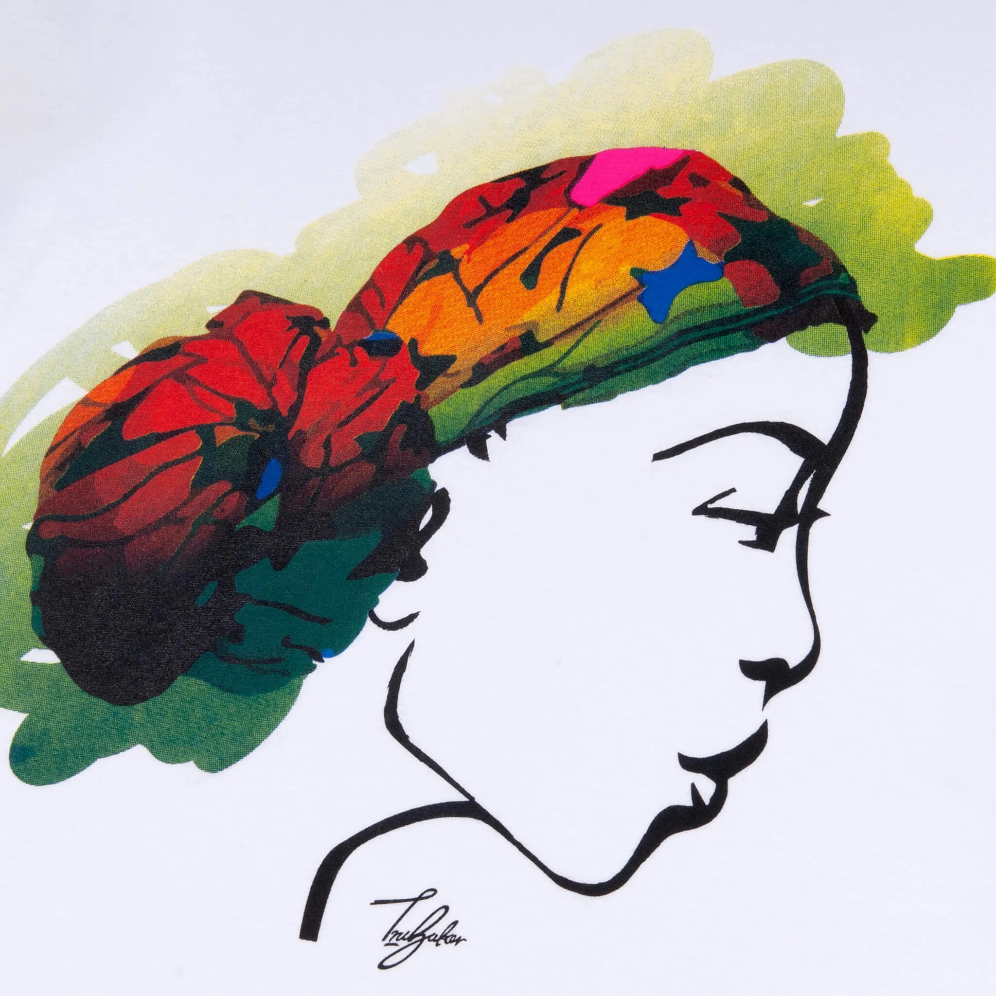 MISS AFRICA WITH CULTURE NIGHT HEAD WRAP (LADIES SHORT SLEEVE T-SHIRT)