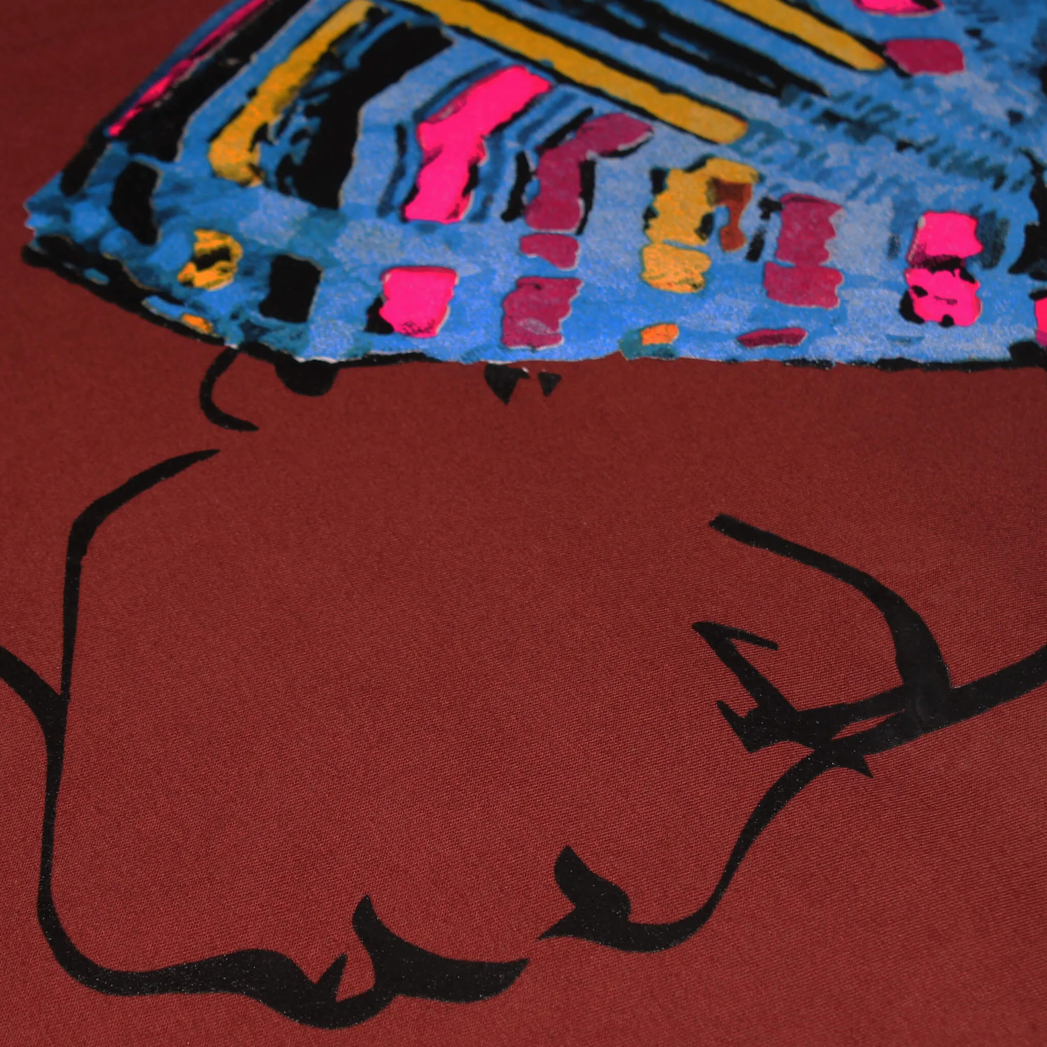 MISS AFRICA WITH TRIBAL TRADITION HEAD WRAP (UNISEX SHORT SLEEVE T-SHIRT)