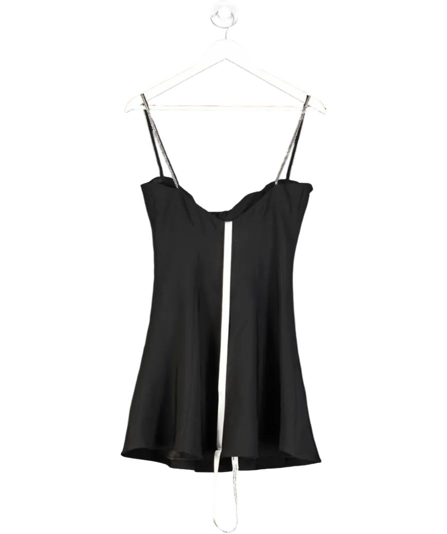 Mistress Rocks Black Lovebug Skater Mini Dress UK M