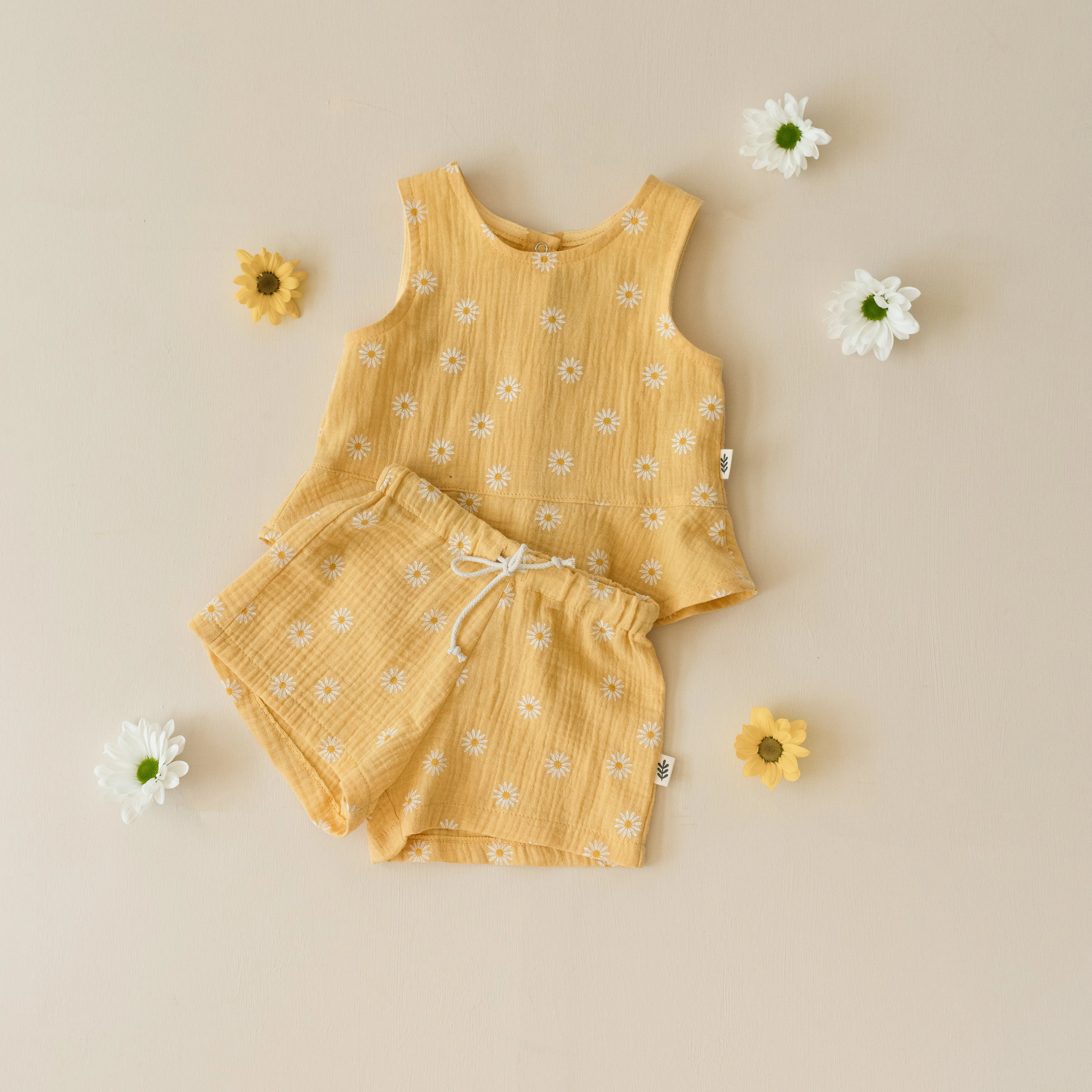 Muslin Shorts - Daisy