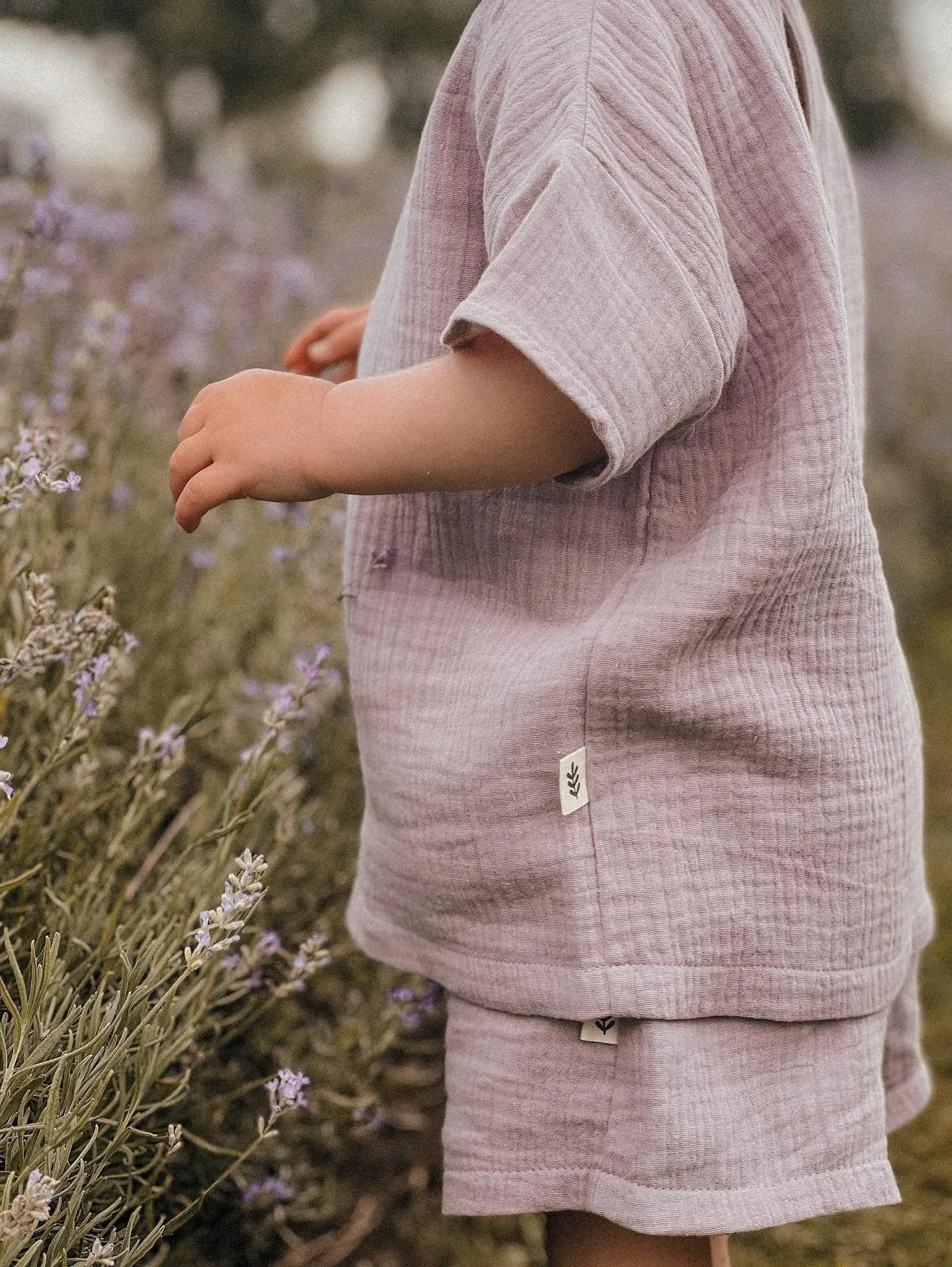 Muslin T-shirt  - Shortbread