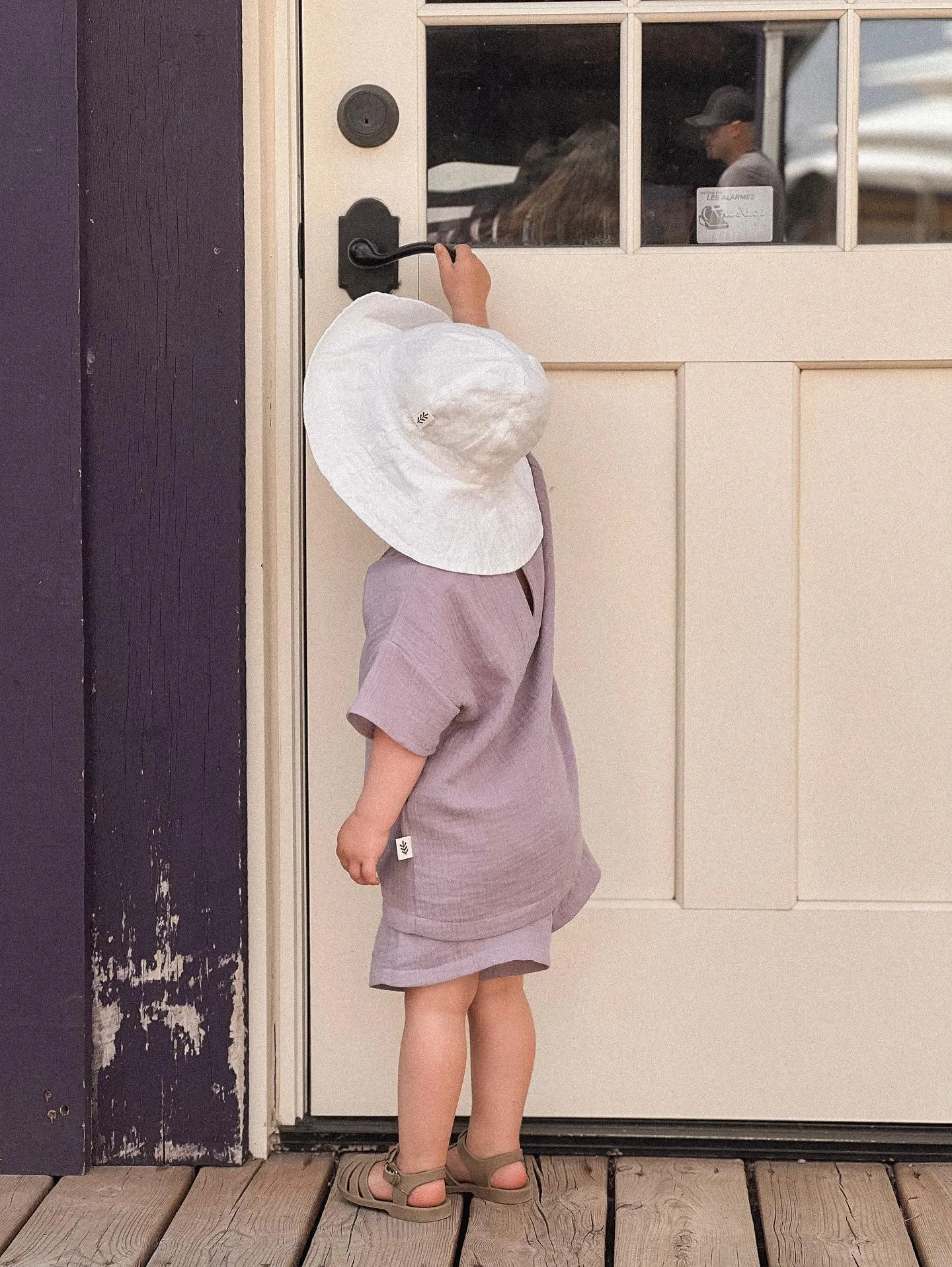 Muslin T-shirt  - Shortbread