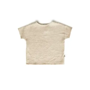 Muslin T-shirt  - Shortbread