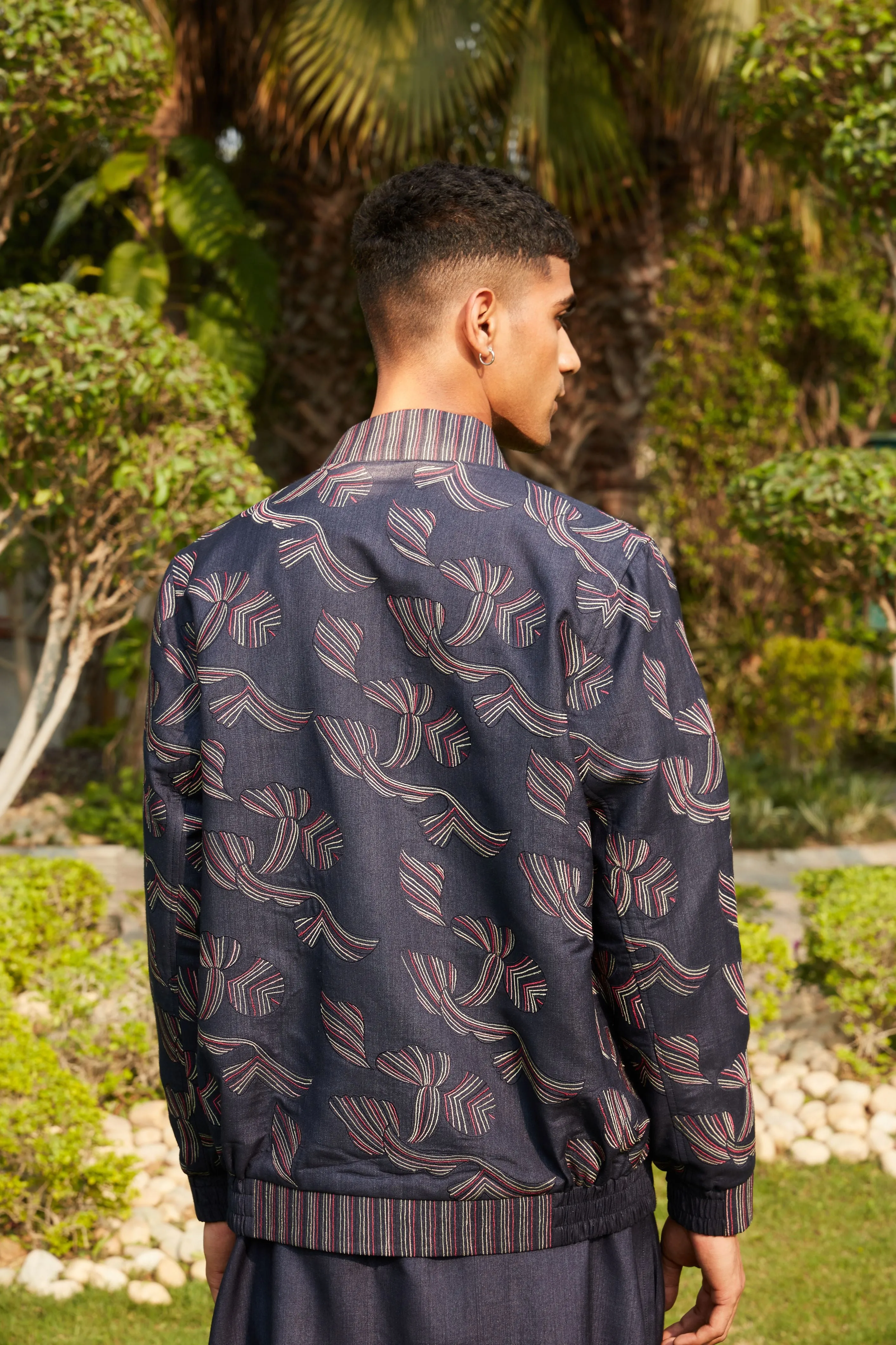 Nur Bomber Jacket & Kurta Set
