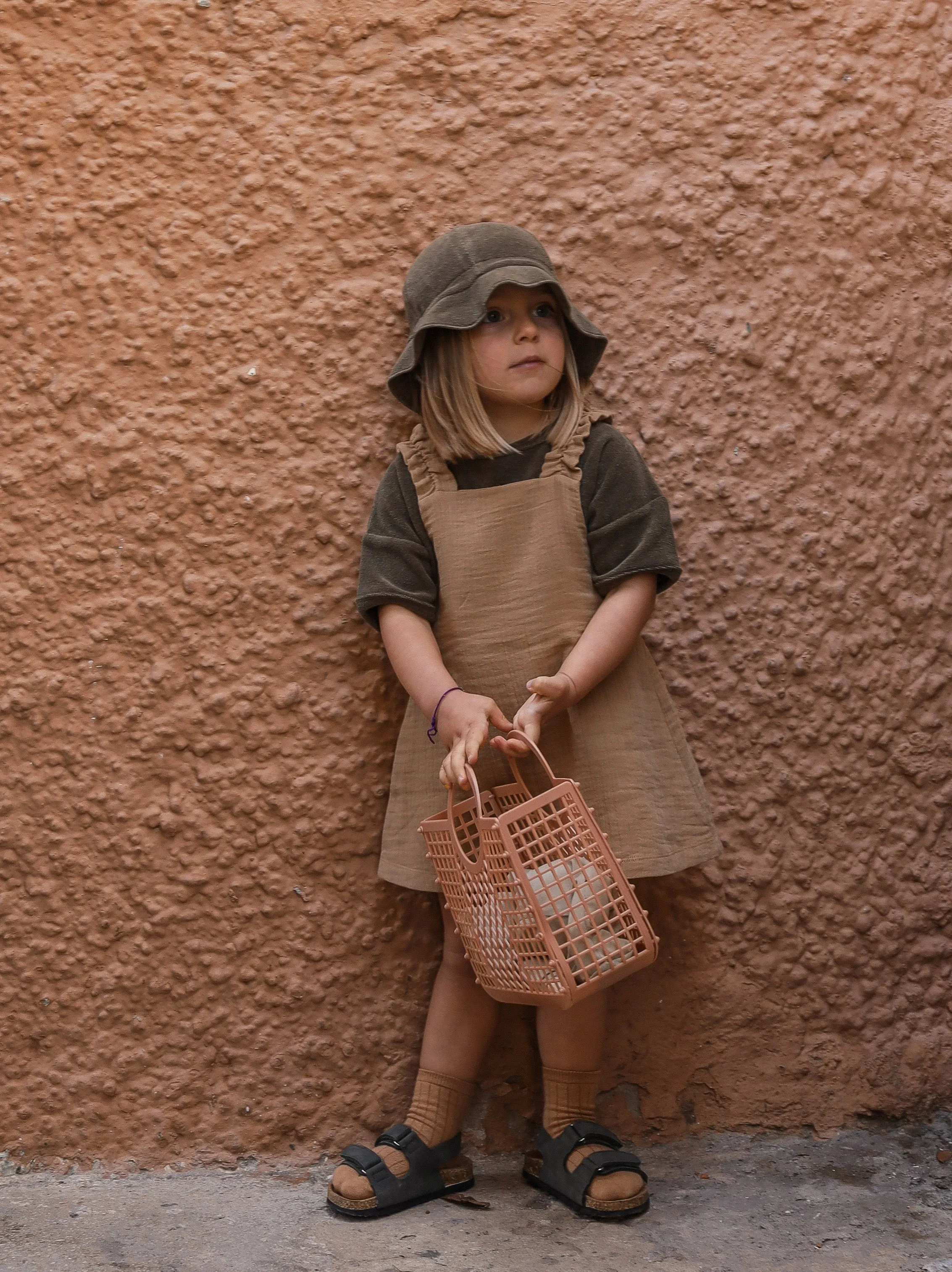 Olive Terry Boxy T-Shirt