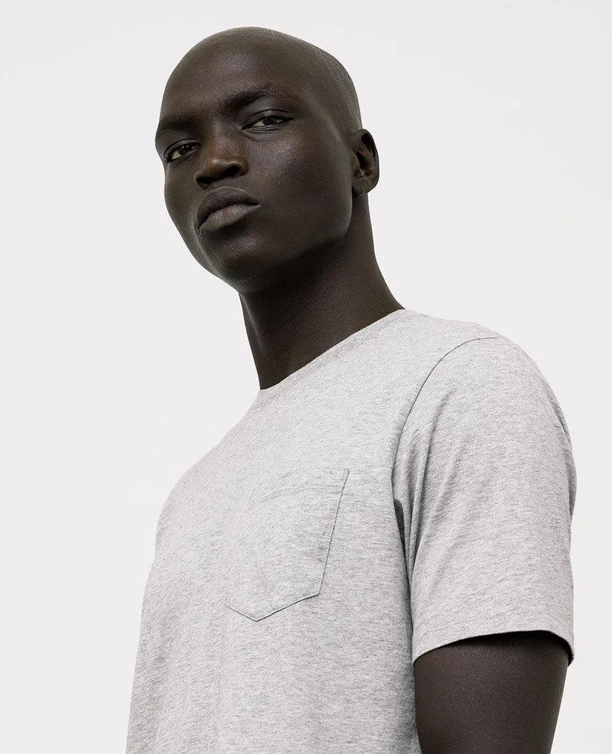 Original Pocket T-Shirt Heather Grey