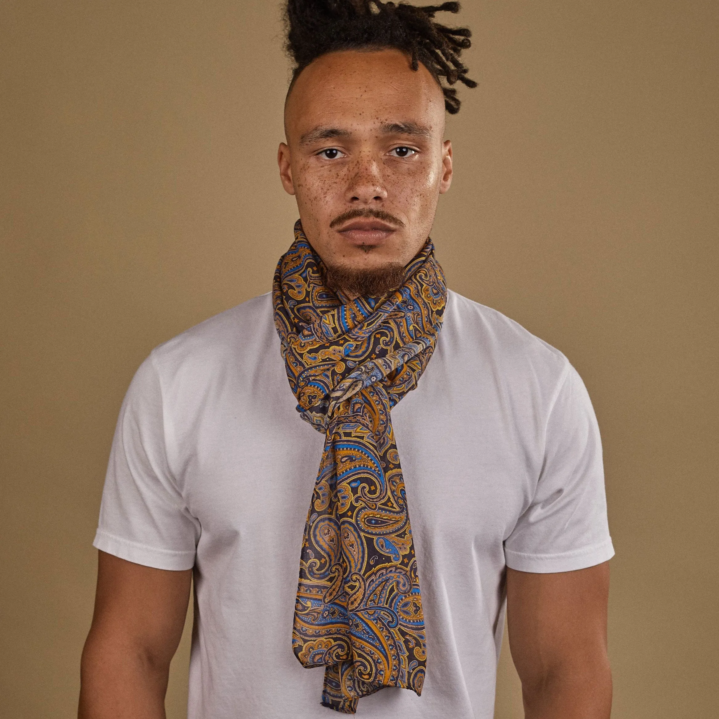 Ormond Bohemian Lightweight Wide Scarf