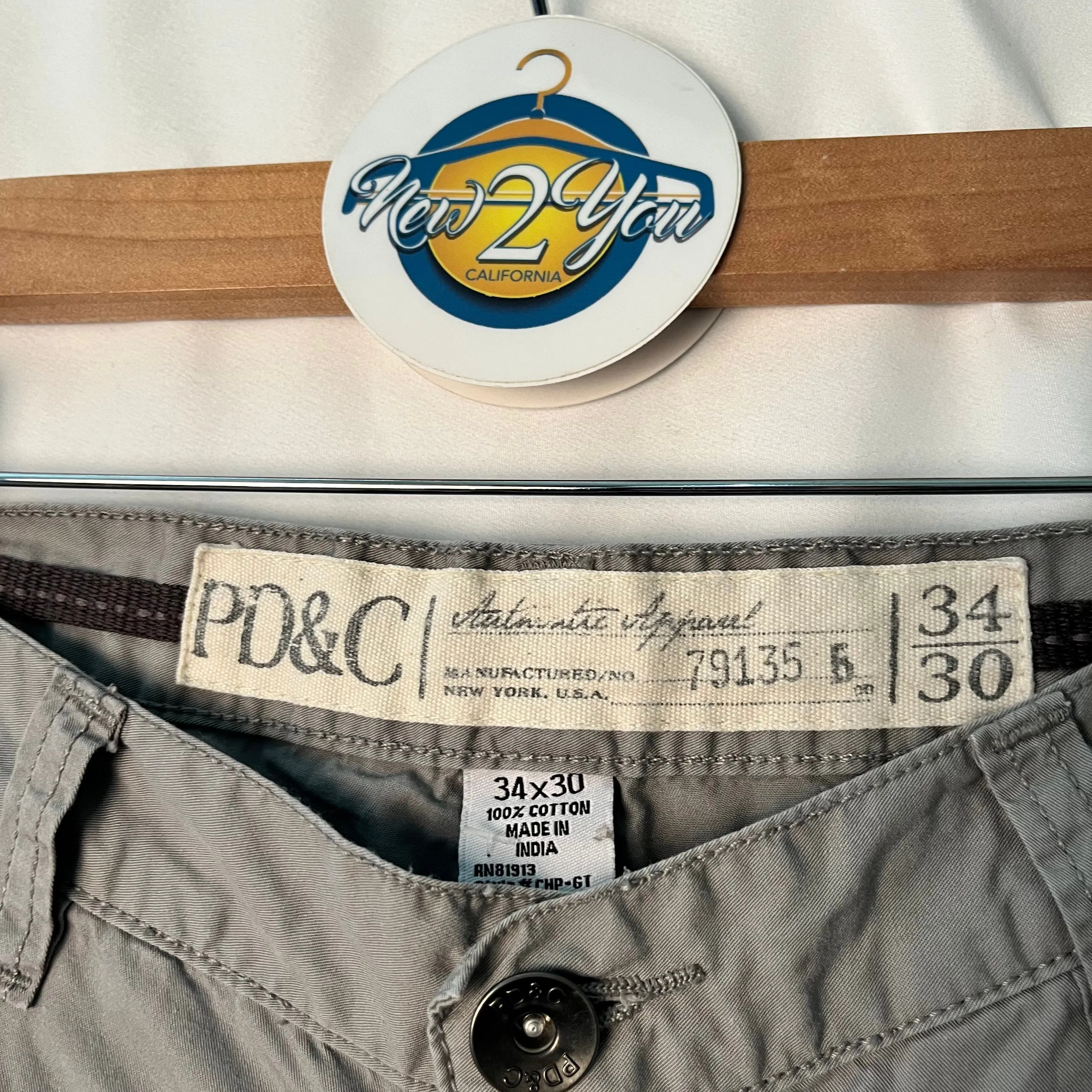PD&C Sand Casual Pants